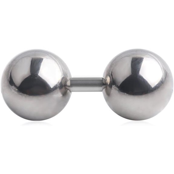 Ruifan Surgical Steel Externally Threaded Barbell