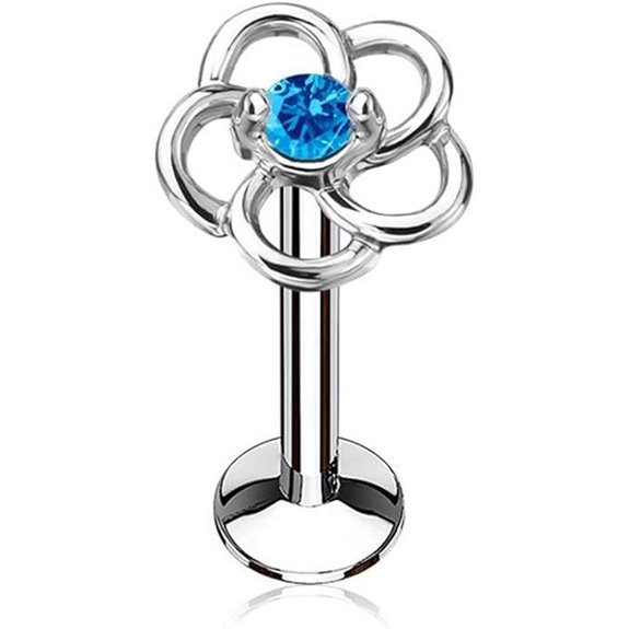 Forbidden Body Jewelry 16g Steel Tragus & Cartilage Stud