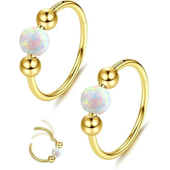 Jstyle Surgical Steel Nose & Cartilage Hoop Piercing