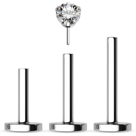 COCHARM Titanium Cartilage & Helix Earrings Set