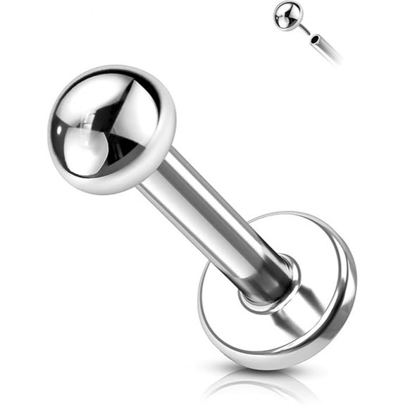 COCHARM Titanium Cartilage Piercing Jewelry Set