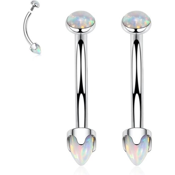 G23 Titanium Eyebrow and Navel Piercing Jewelry