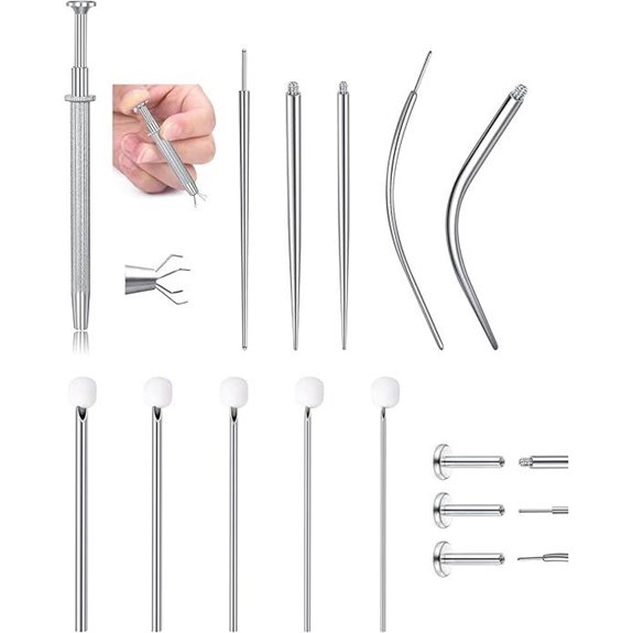 QWALIT Titanium Helix Cartilage Earring Insertion Tool
