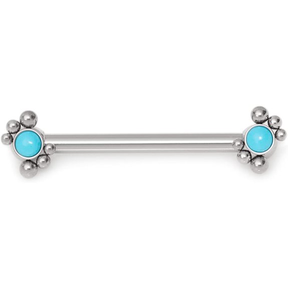 Titanium Nipple Barbell - Nipple Ring 14g Nipple Piercing Jewelry