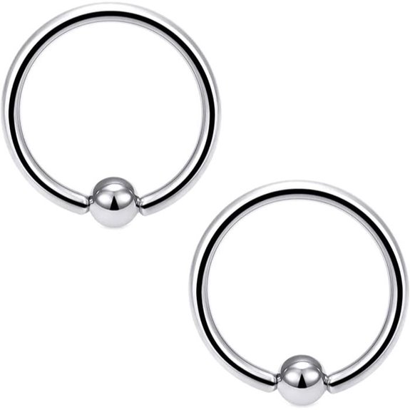 Ruifan Titanium Nose & Cartilage Piercing Jewelry