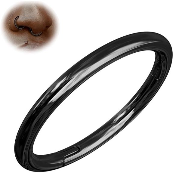 BodyBonita G23 Titanium Nose Hoops for Women