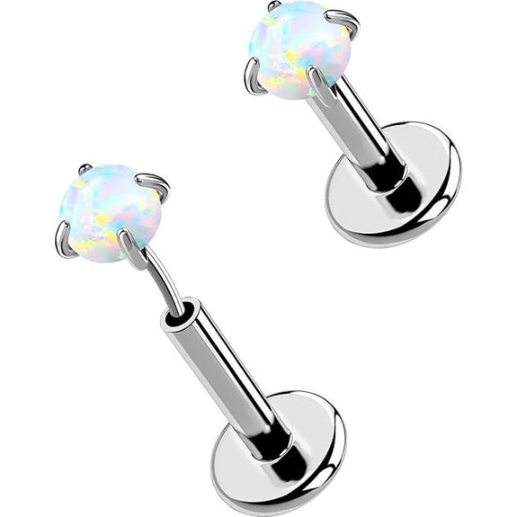 titanium nose lip jewelry