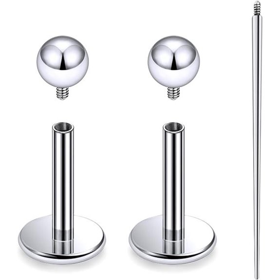 Titanium Nose Ring Studs for Men and Women