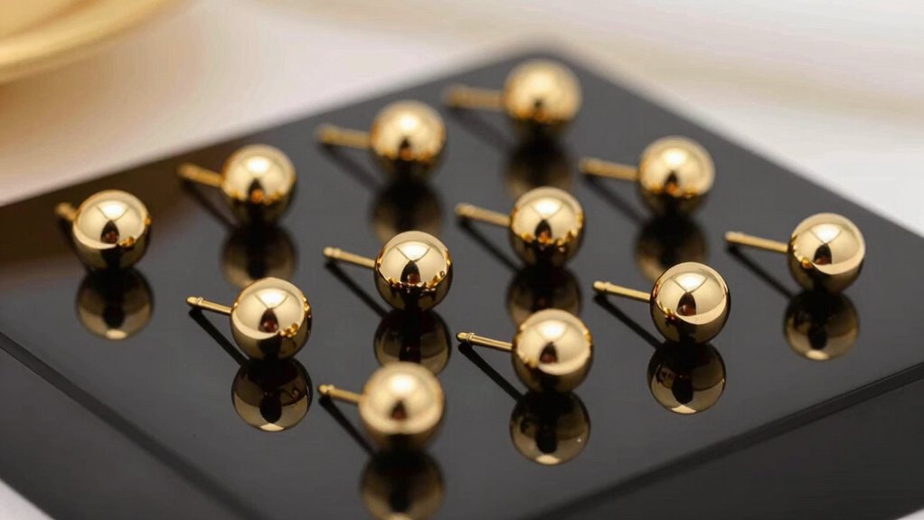 top 14k gold cartilage studs