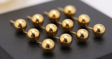 top 14k gold cartilage studs