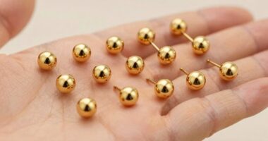 top 14k gold cartilage studs