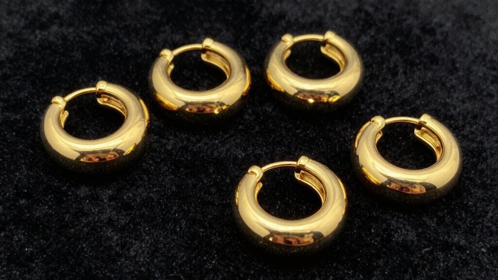 top 14k gold conch hoops
