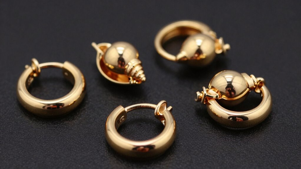 top 14k gold hoop earrings