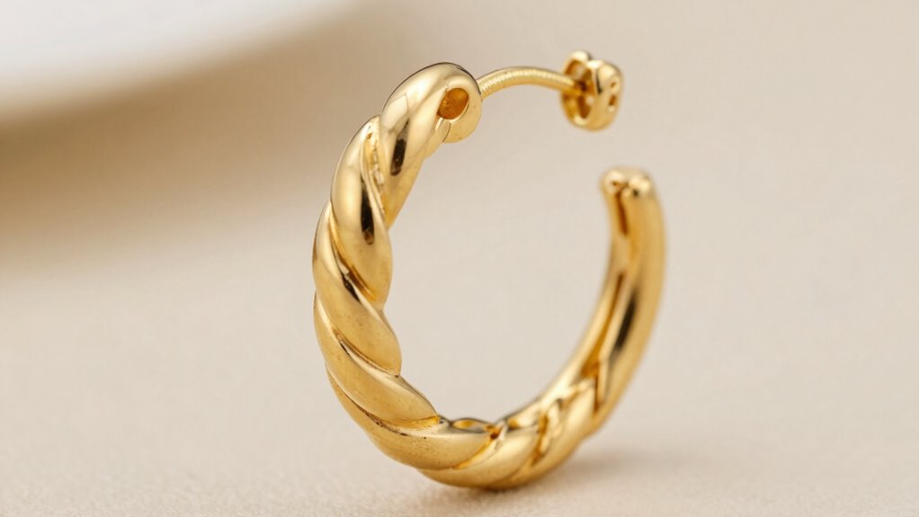 top 14k gold hoop earrings