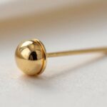 top 14k gold tragus stud