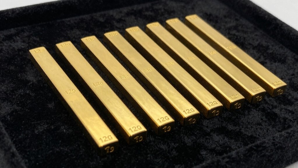 top 15 18k gold barbells