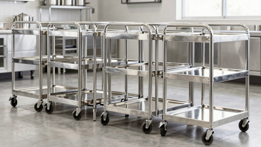 top 15 stainless steel carts