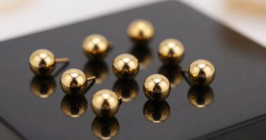 top 18k gold cartilage studs