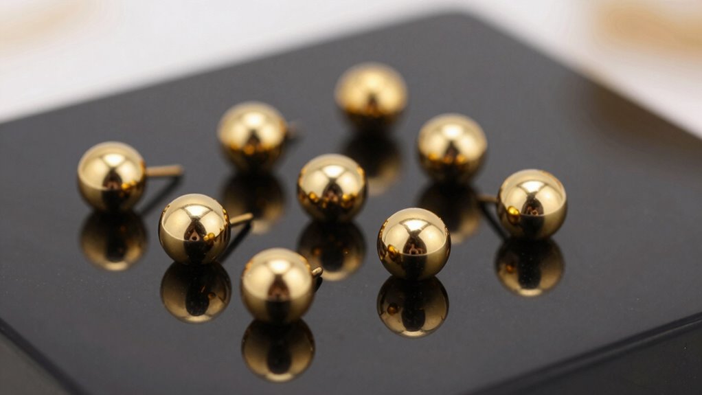 top 18k gold cartilage studs
