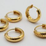 top 18k gold hoop earrings