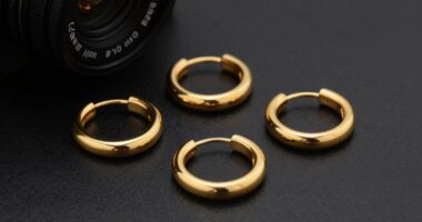 top 18k gold nose hoop