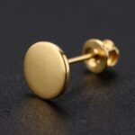 top 18k gold studs