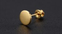 top 18k gold studs