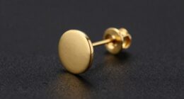top 18k gold studs