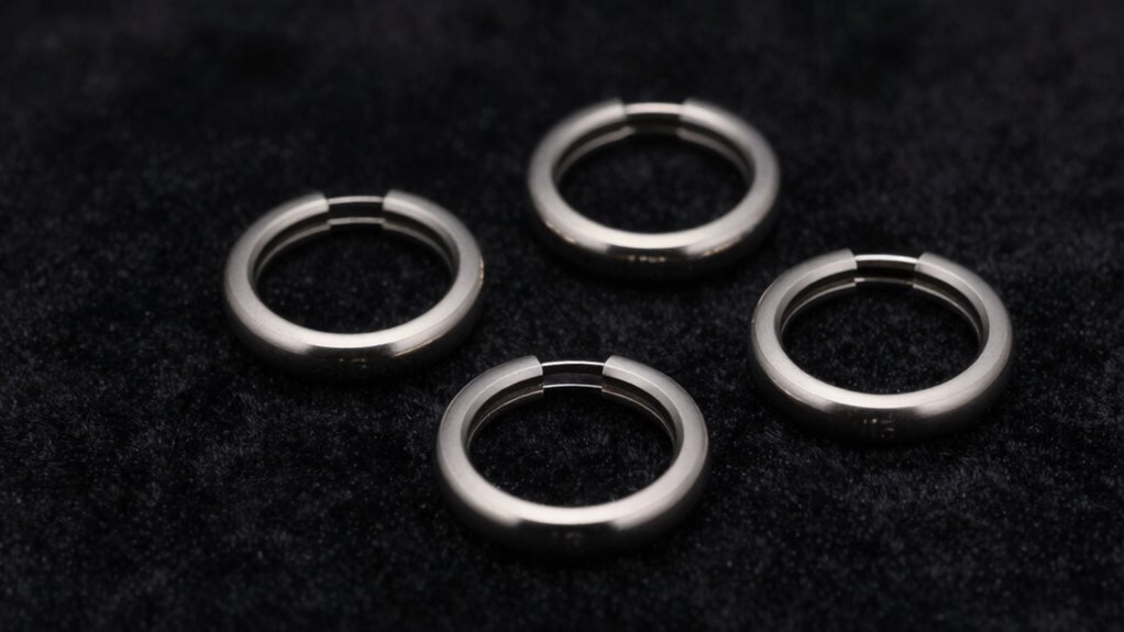 top 4 titanium conch hoops