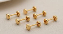 top 6 gold septum clickers