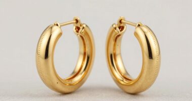 top 8 gold conch hoops