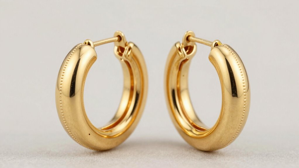 top 8 gold conch hoops