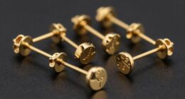 top 8 gold nostril studs