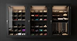 top locking jewelry cabinets