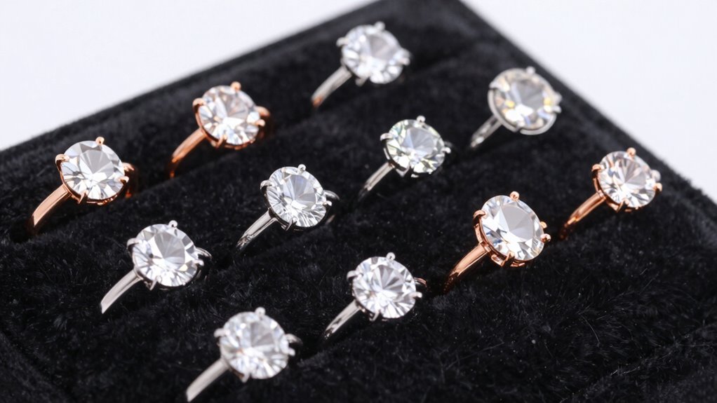 top moissanite daith rings