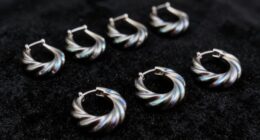 top niobium hoop earrings