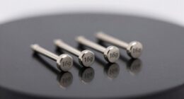 top titanium cartilage studs