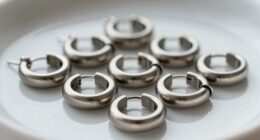 top titanium conch hoops