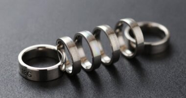 top titanium daith rings