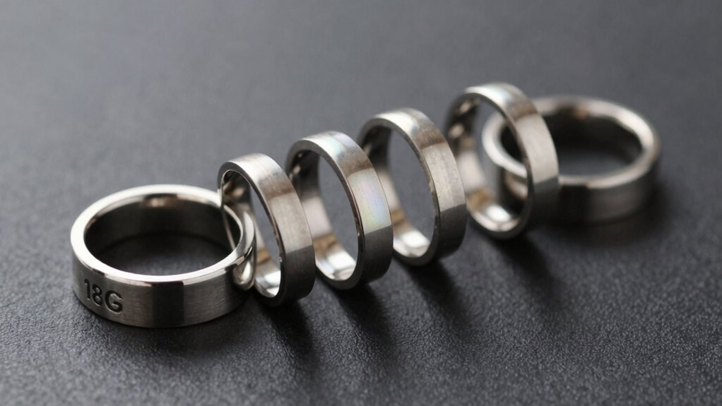 top titanium daith rings