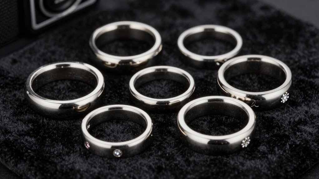 top titanium donut earrings