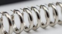 top titanium hoop earrings