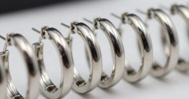 top titanium hoop earrings