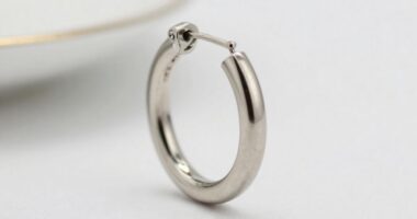 top titanium hoop earrings