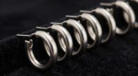 top titanium hoop earrings