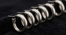 top titanium hoop earrings