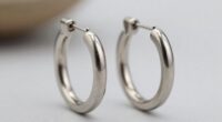 top titanium hoop earrings