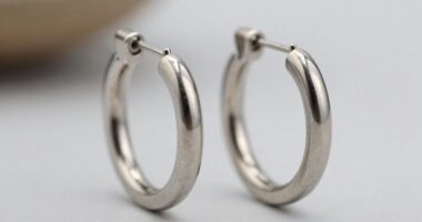 top titanium hoop earrings
