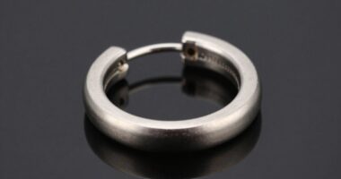 top titanium hoop earrings