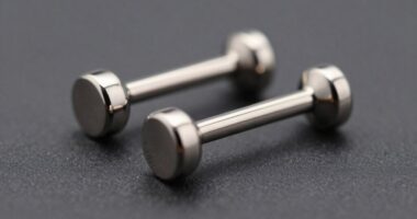 top titanium nipple barbells